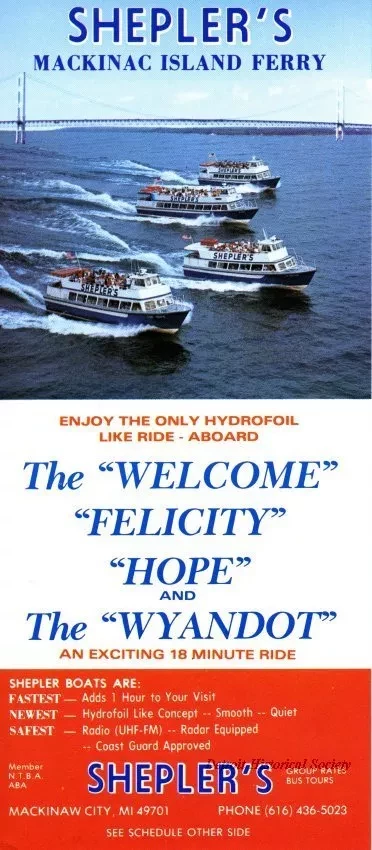Brochure - Shepler's Mackinac Island Ferry