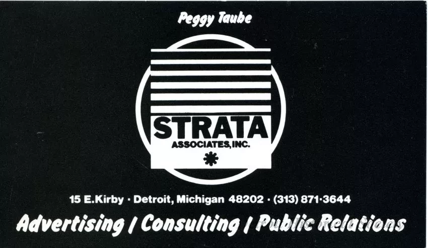 Card, Business - Peggy Taube
Strata Associates, Inc.
