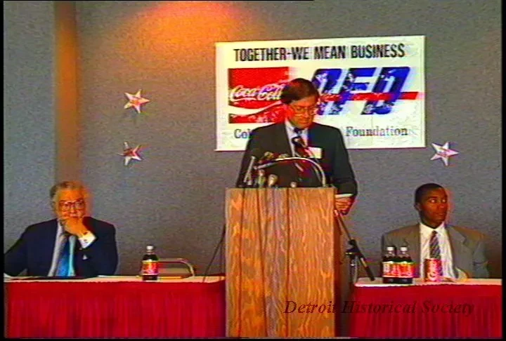 U-Matic - AFD Press Conf.
CAY & I. Thomas
Sept. 9 - 88
Cobo Hall