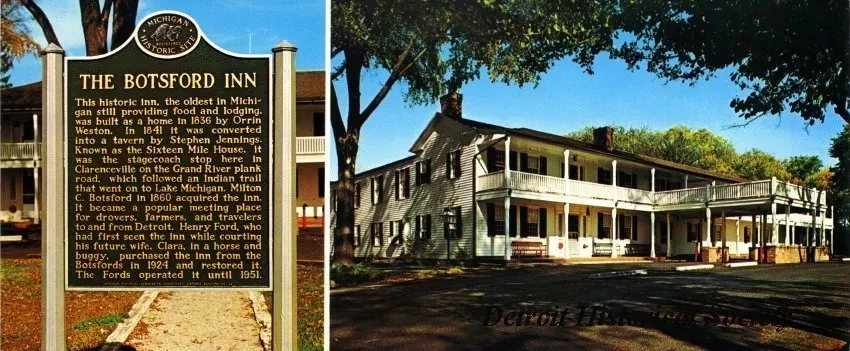 Postcard - The Botsford Inn