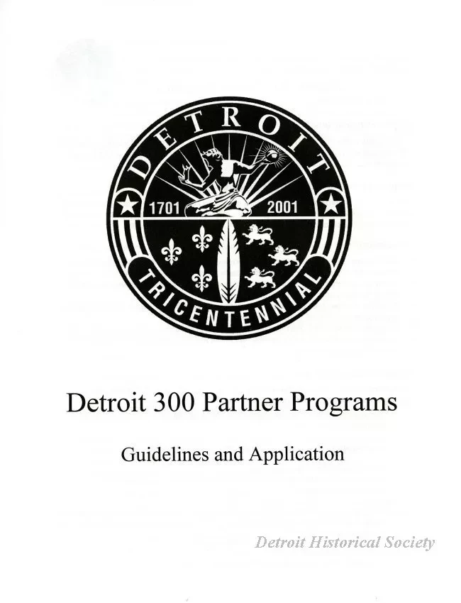 Brochure - Detroit 300
Get In On The Celebration