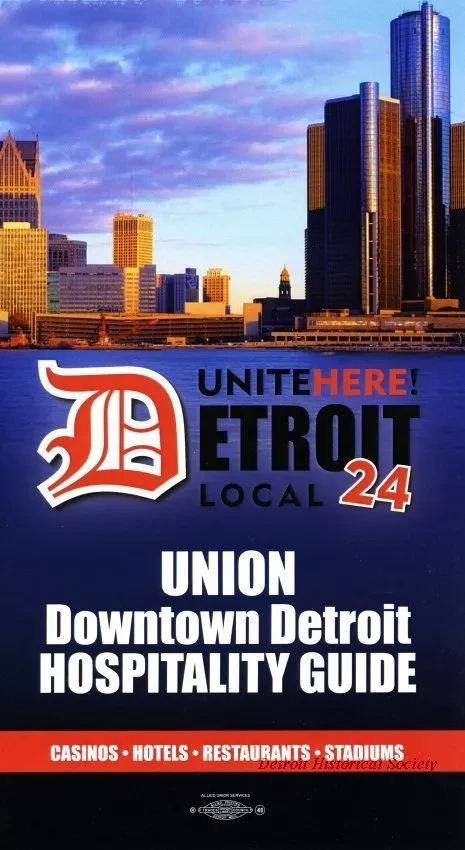 Brochure - Union Downtown Detroit Hospitality Guide