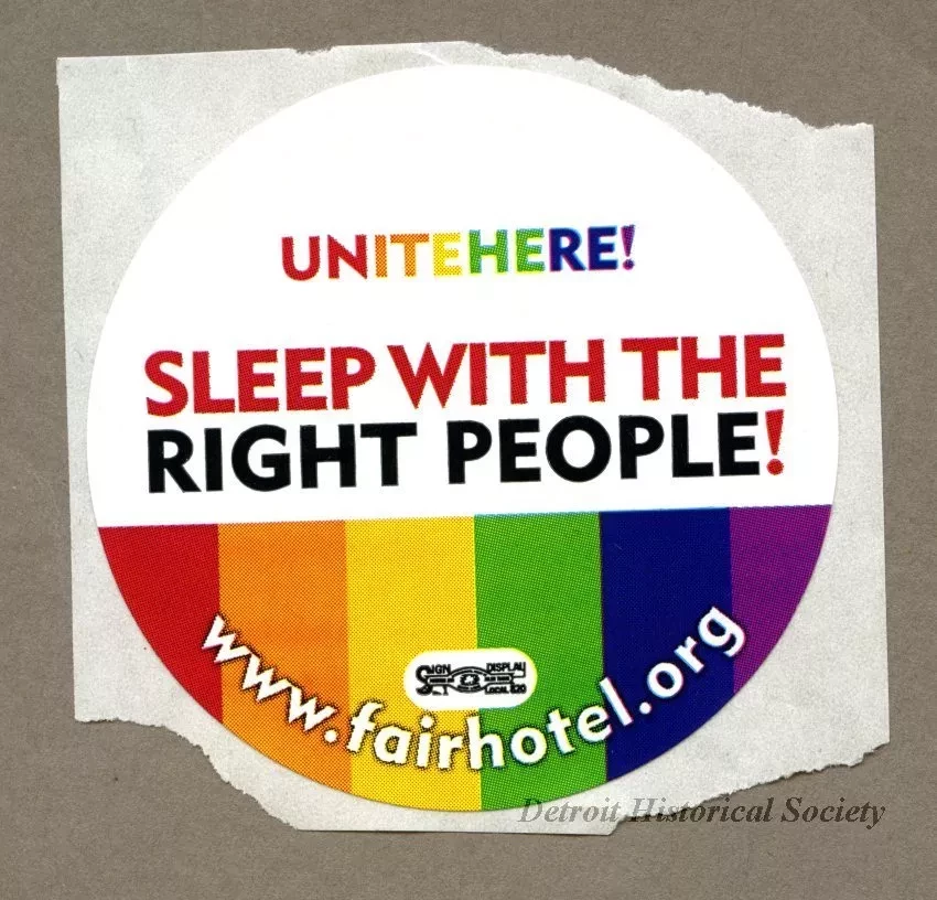 Sticker - UniteHere!
Sleep With the Right People