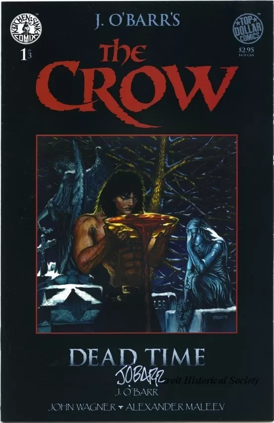Book, Comic - The Crow: Dead Time #1