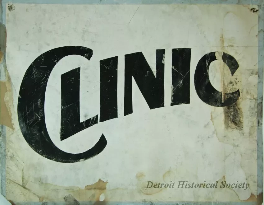 Sign, Informational - Clinic
