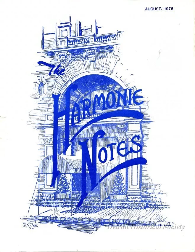 Newsletter - The Harmonie Notes
