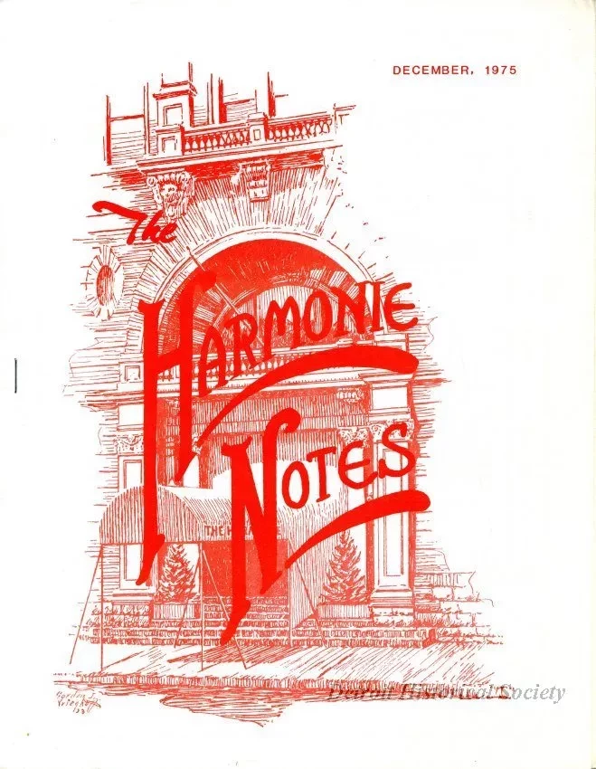 Newsletter - The Harmonie Notes