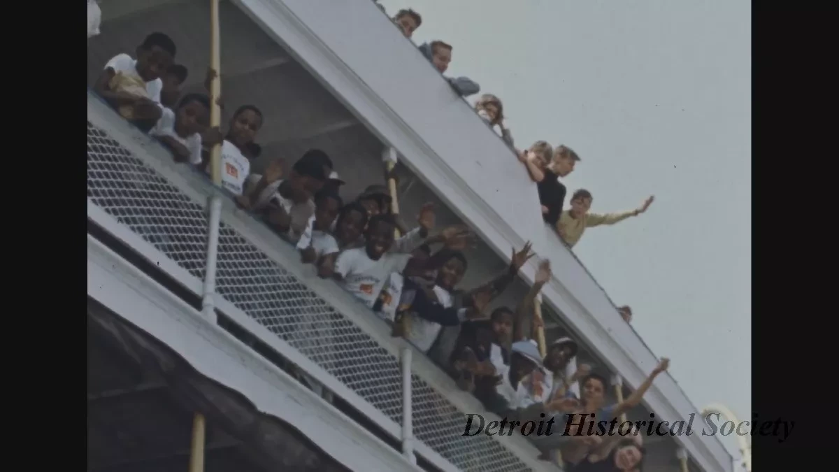 Film, Motion Picture - Bob-Lo scenes including Soap Box Derby, 1955