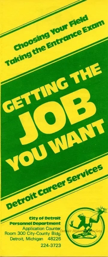Brochure - Getting the Job You Want