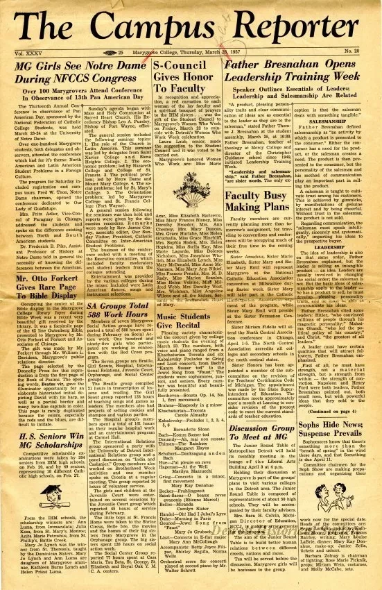 Newspaper - The Campus Reporter