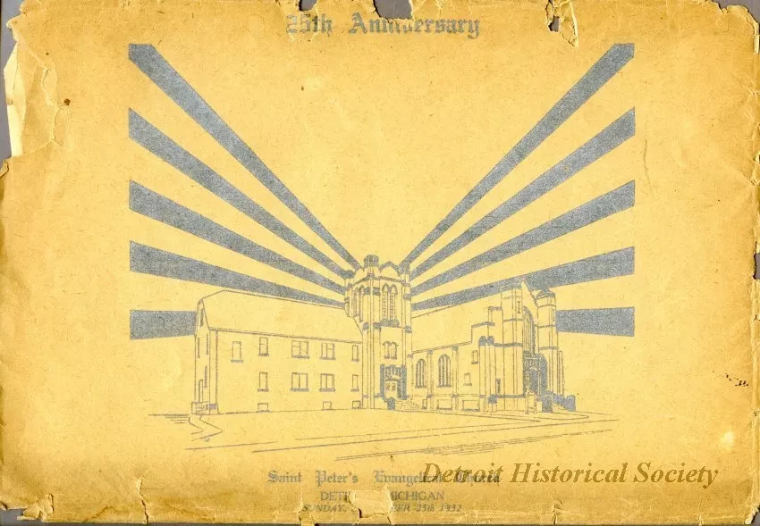 Booklet - 25th Anniversary
Saint Peter's Evangelical Church
