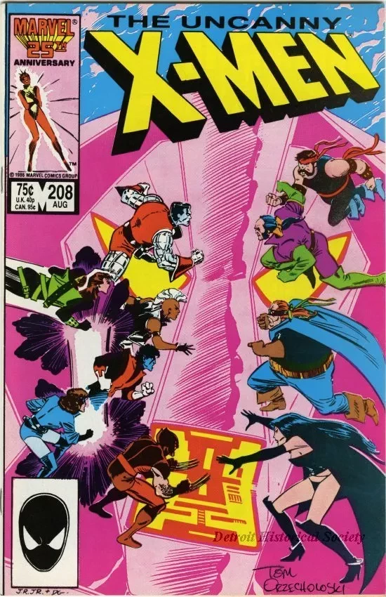 Book, Comic - The Uncanny X-Men #208