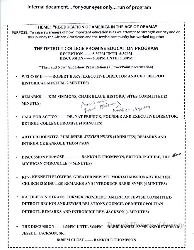 Folder, File - The Detroit College Promise
