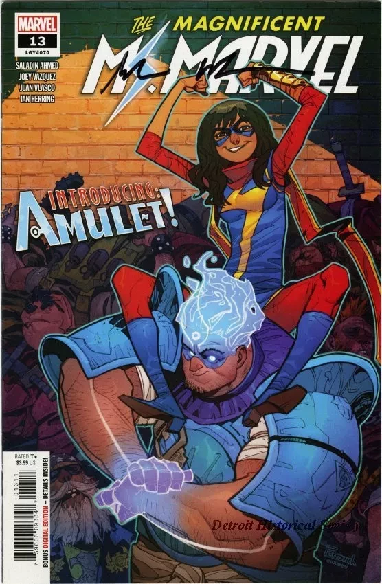 Book, Comic - The Magnificent Ms. Marvel #13