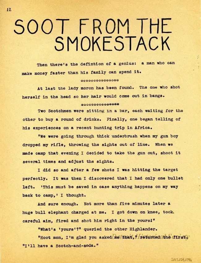 Newsletter - Charlie Noble