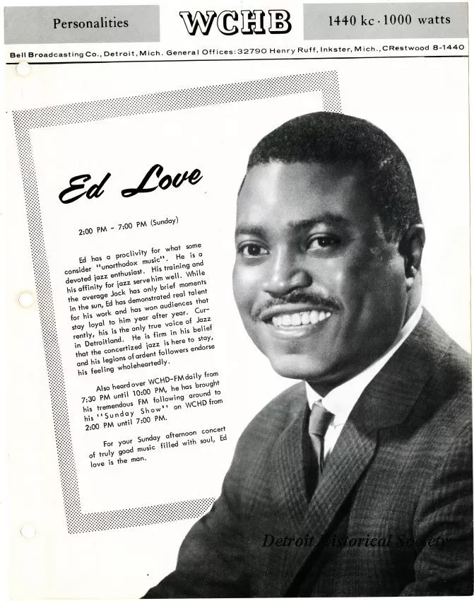 Advertisement - Ed Love