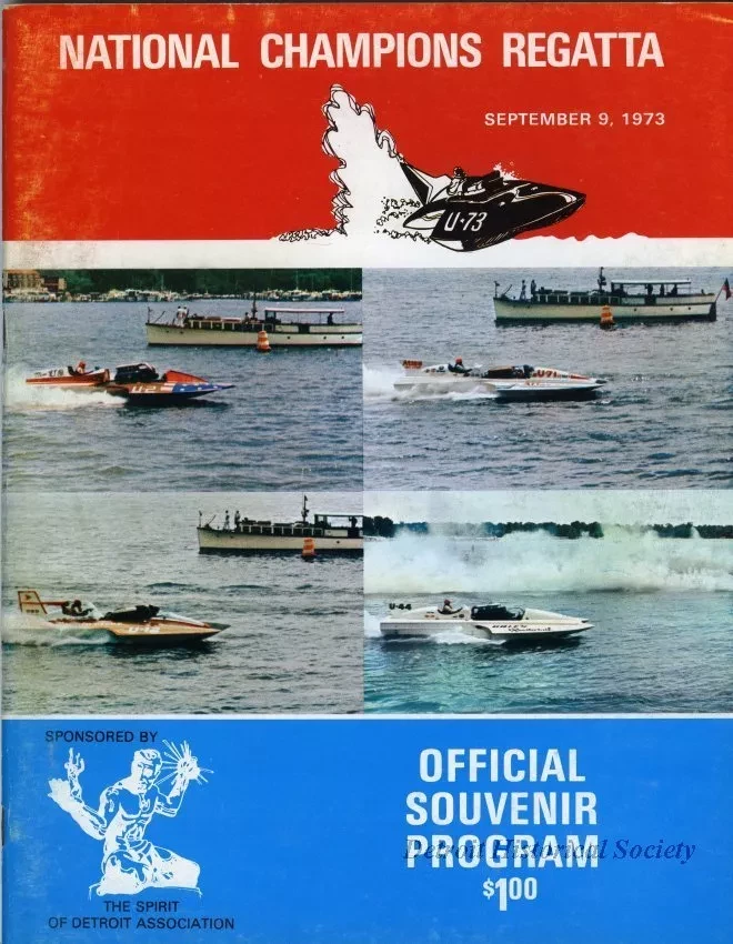 Program - Official Program, National Champions Regatta, September 9, 1973