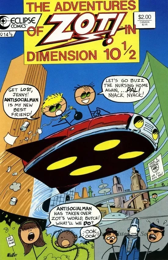 Book, Comic - Zot! No. 14 1/2