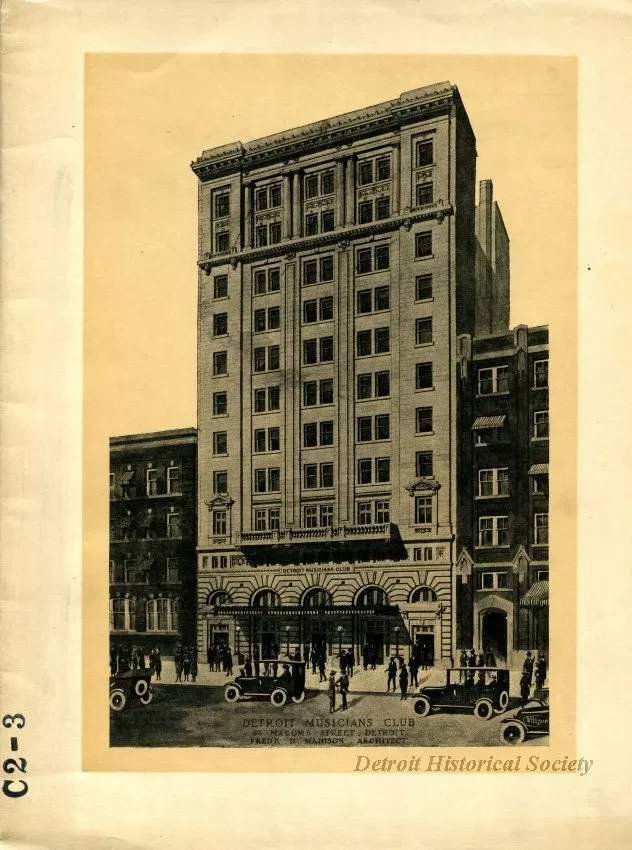 Booklet - Detroit Musician's Club