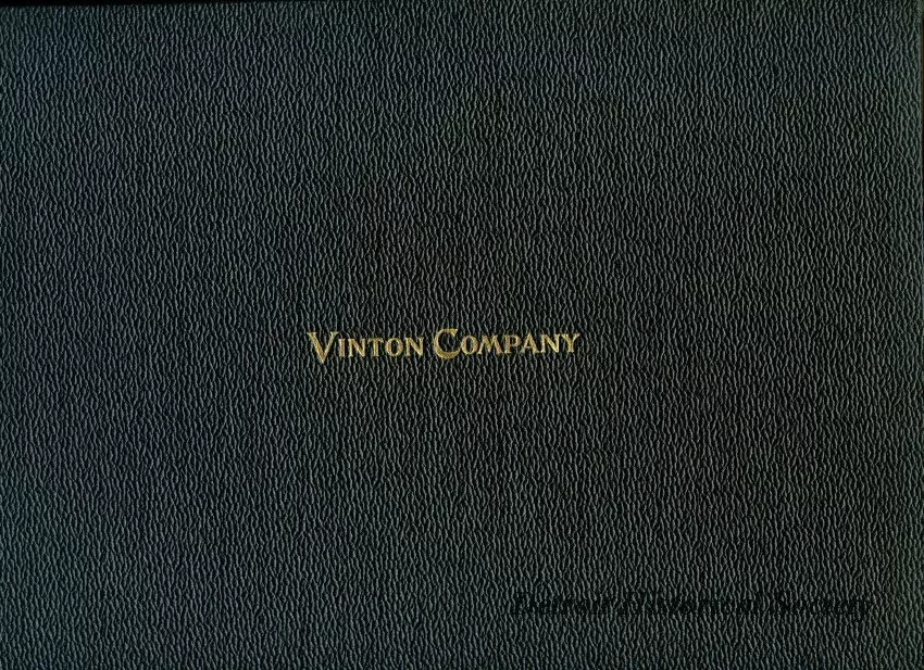 Book - A Photographic History of Some of the Work Done by Vinton Company, General Building Contractors