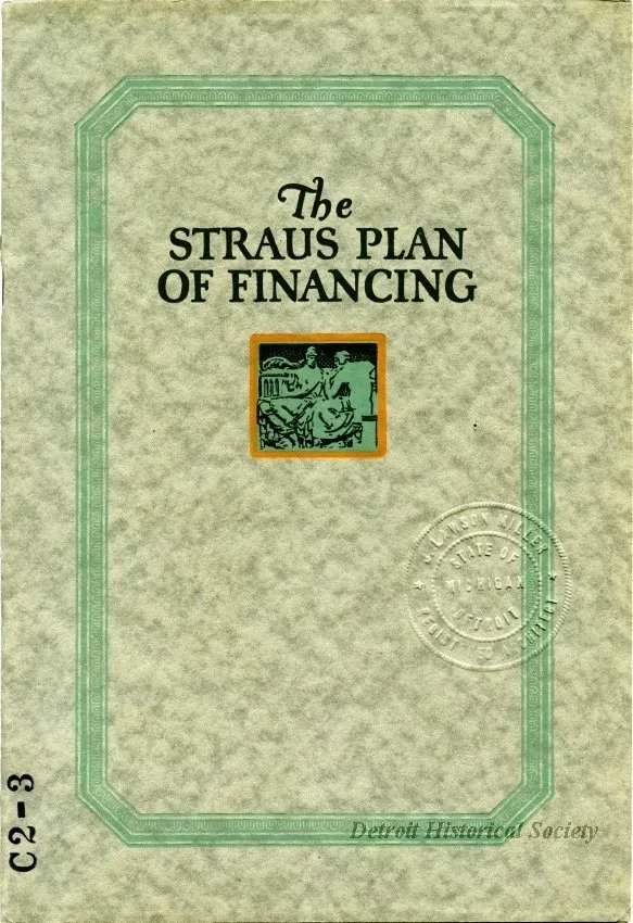 Brochure - The Straus Plan of Financing