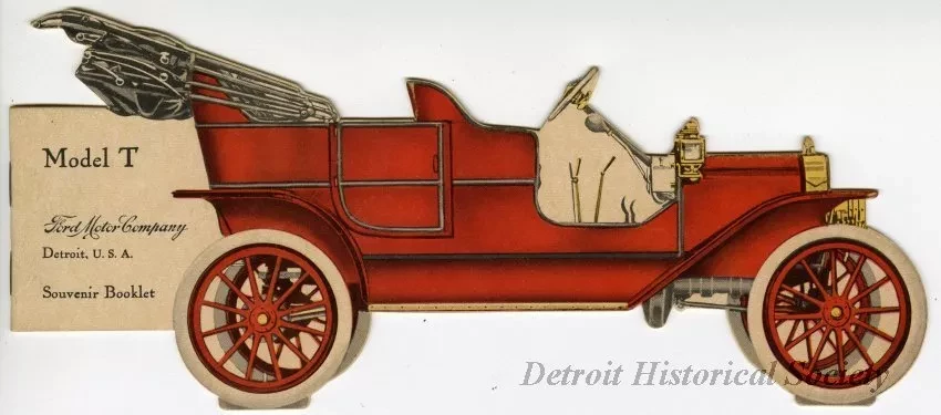 Booklet - Model T
Ford Motor Comapny
Detroit, U.S.A.
Souvenir Booklet
