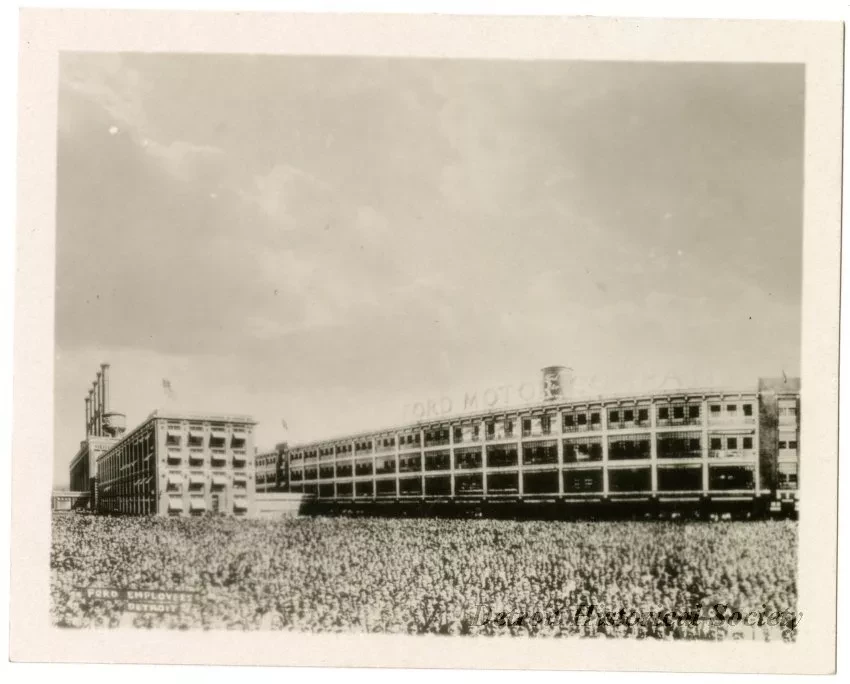 Print, Photographic - Ford Employees, Detroit