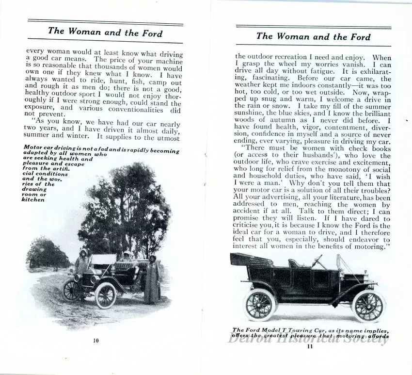 Booklet - The Woman and the Ford