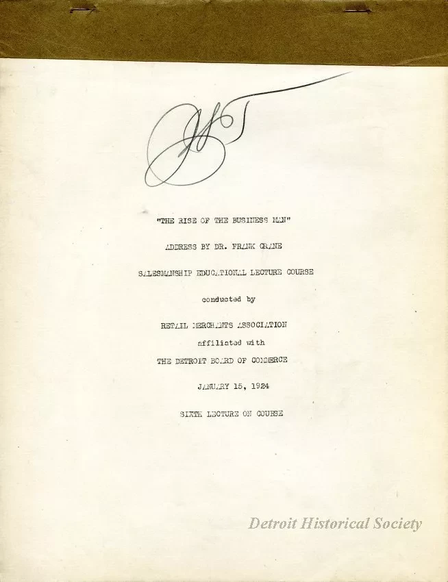 Transcript - The Rise of the Business Man