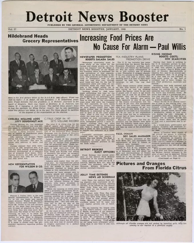 Newspaper - Detroit New Booster, Vol. 27, No. 1