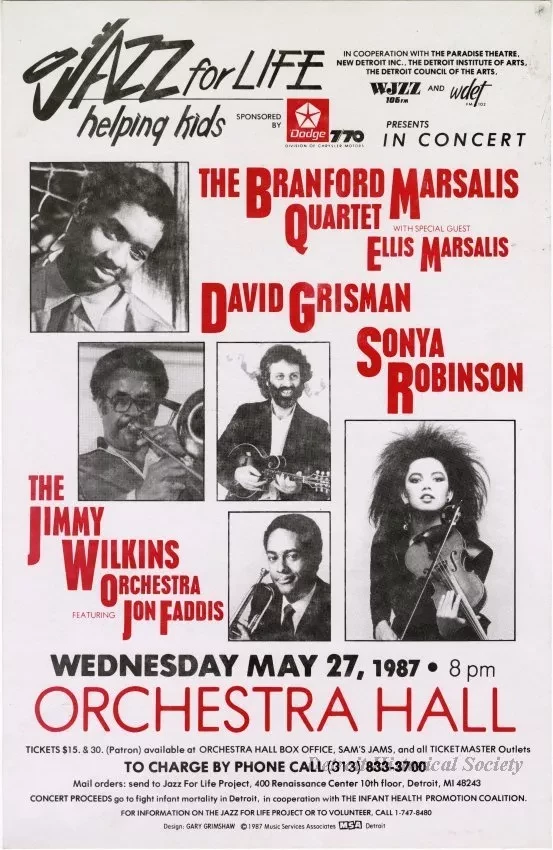 Poster - Jazz for Life
Helping Kids