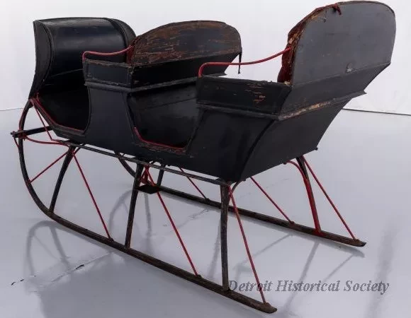 Sleigh - c. 1900 Four-Seater Cutter Sleigh
