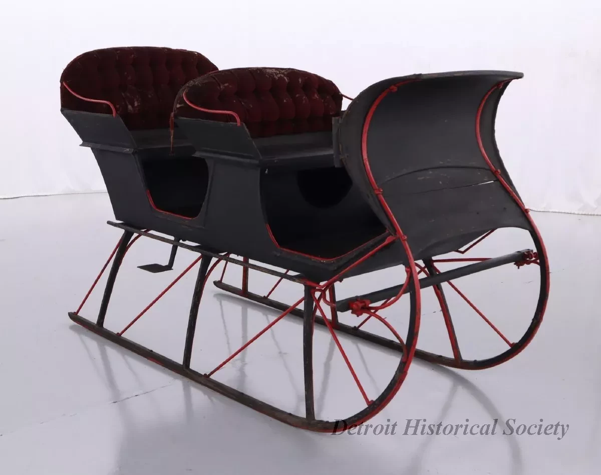 Sleigh - c. 1900 Four-Seater Cutter Sleigh