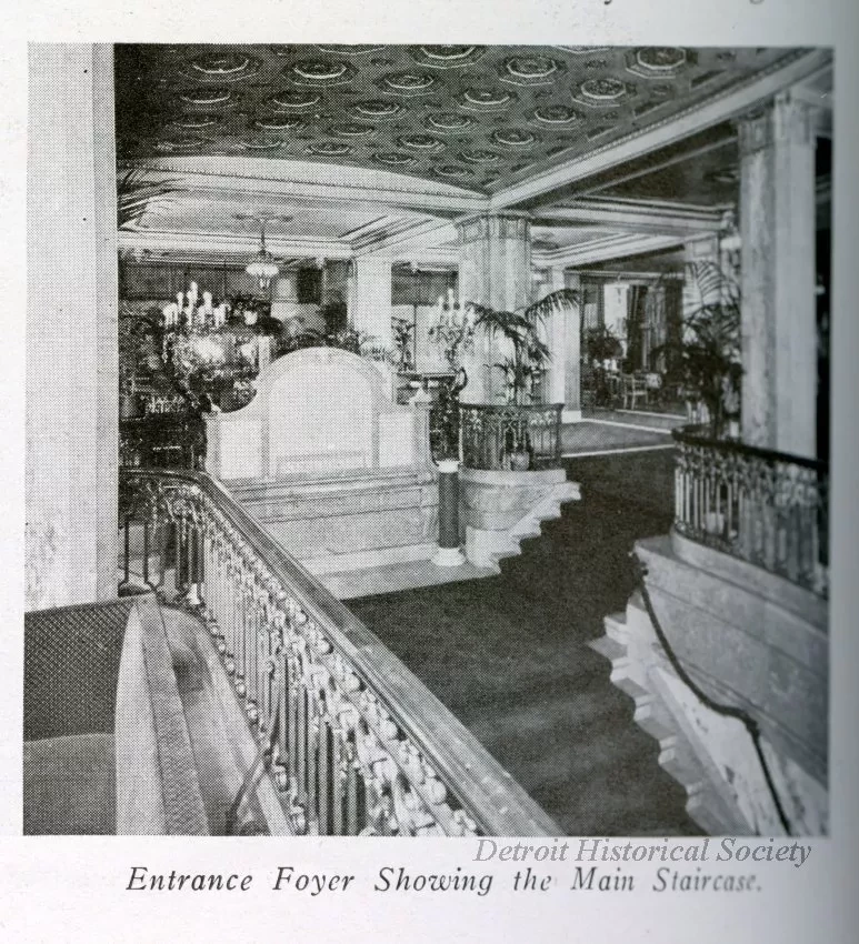 Booklet - The Book-Cadillac Hotel, Detroit, Michigan - Dhs_2000_005_004_20_detail_sf