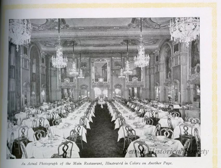 Booklet - The Book-Cadillac Hotel, Detroit, Michigan - Dhs_2000_005_004_21_detail_1_sf