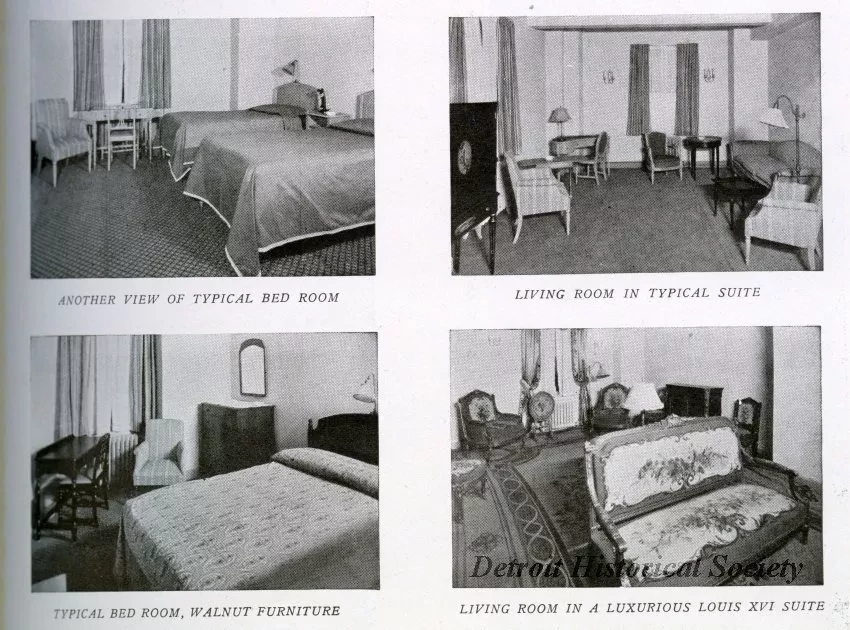 Booklet - The Book-Cadillac Hotel, Detroit, Michigan - Dhs_2000_005_004_29_detail_2_sf