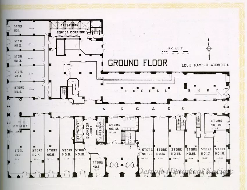 Booklet - The Book-Cadillac Hotel, Detroit, Michigan - Dhs_2000_005_004_39_detail_1_sf