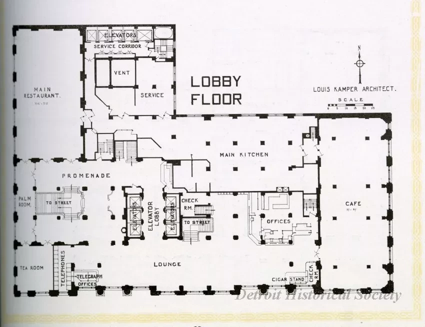 Booklet - The Book-Cadillac Hotel, Detroit, Michigan - Dhs_2000_005_004_39_detail_2_sf