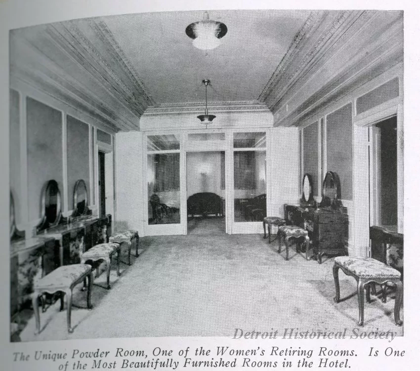 Booklet - The Book-Cadillac Hotel, Detroit, Michigan - Dhs_2000_005_004_11_detail_1_sf