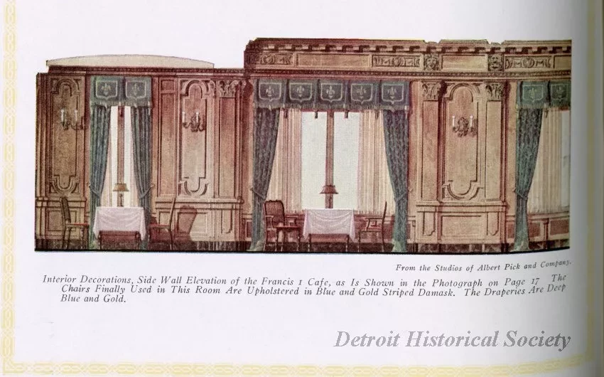 Booklet - The Book-Cadillac Hotel, Detroit, Michigan - Dhs_2000_005_004_12_detail_2_sf