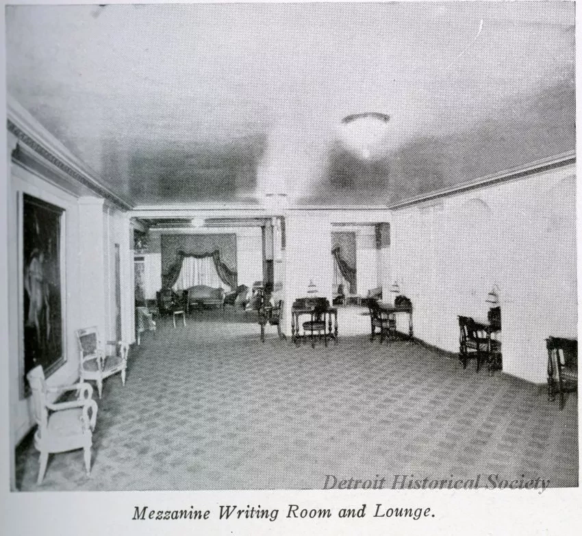 Booklet - The Book-Cadillac Hotel, Detroit, Michigan - Dhs_2000_005_004_07_detail_1_sf
