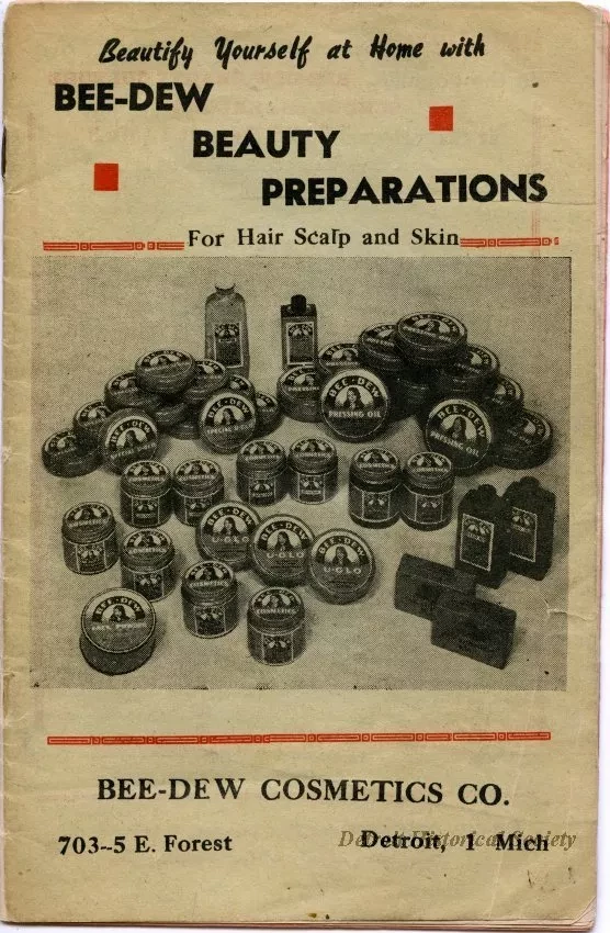 Catalog, Sales - Beautify Yourself at Home with Bee-Dew Beauty Preparations For Hair, Scalp and Skin