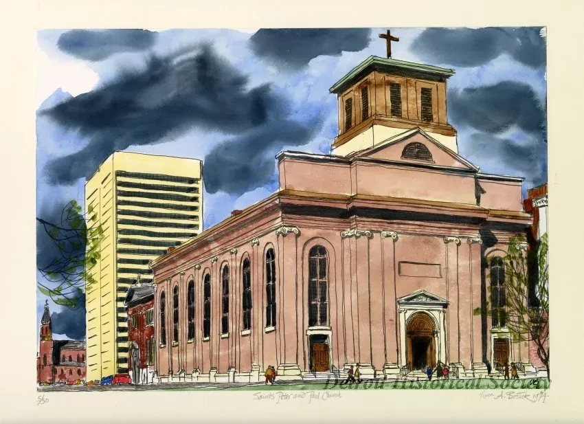 Lithograph - Saints Peter and Paul Church