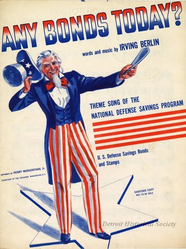 Music, Sheet - Any Bonds Today?