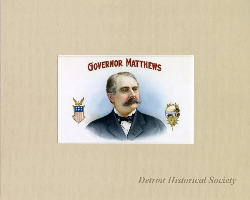 Drawing - Governor Matthews