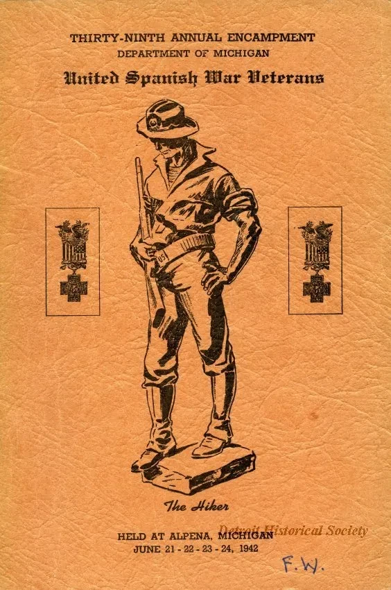 Program - Thirty-Ninth Annual Encampment, Department of Michigan, 
United Spanish War Veterans