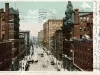 Postcard - Griswold Street, Detroit, Mich. "The Wall Street of Detroit."