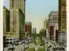 Postcard - Washington Boulevard, Detroit, Michigan