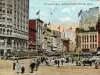 Postcard - Woodward Ave., looking North, Detroit, Mich.