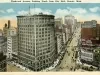 Postcard - Woodward Avenue, Looking North from City Hall, Detroit, Mich.